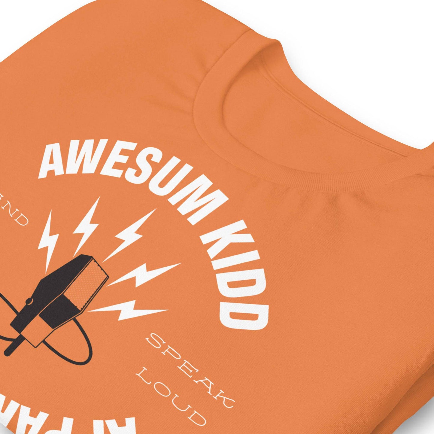 Unisex t-shirt - Speak Loud