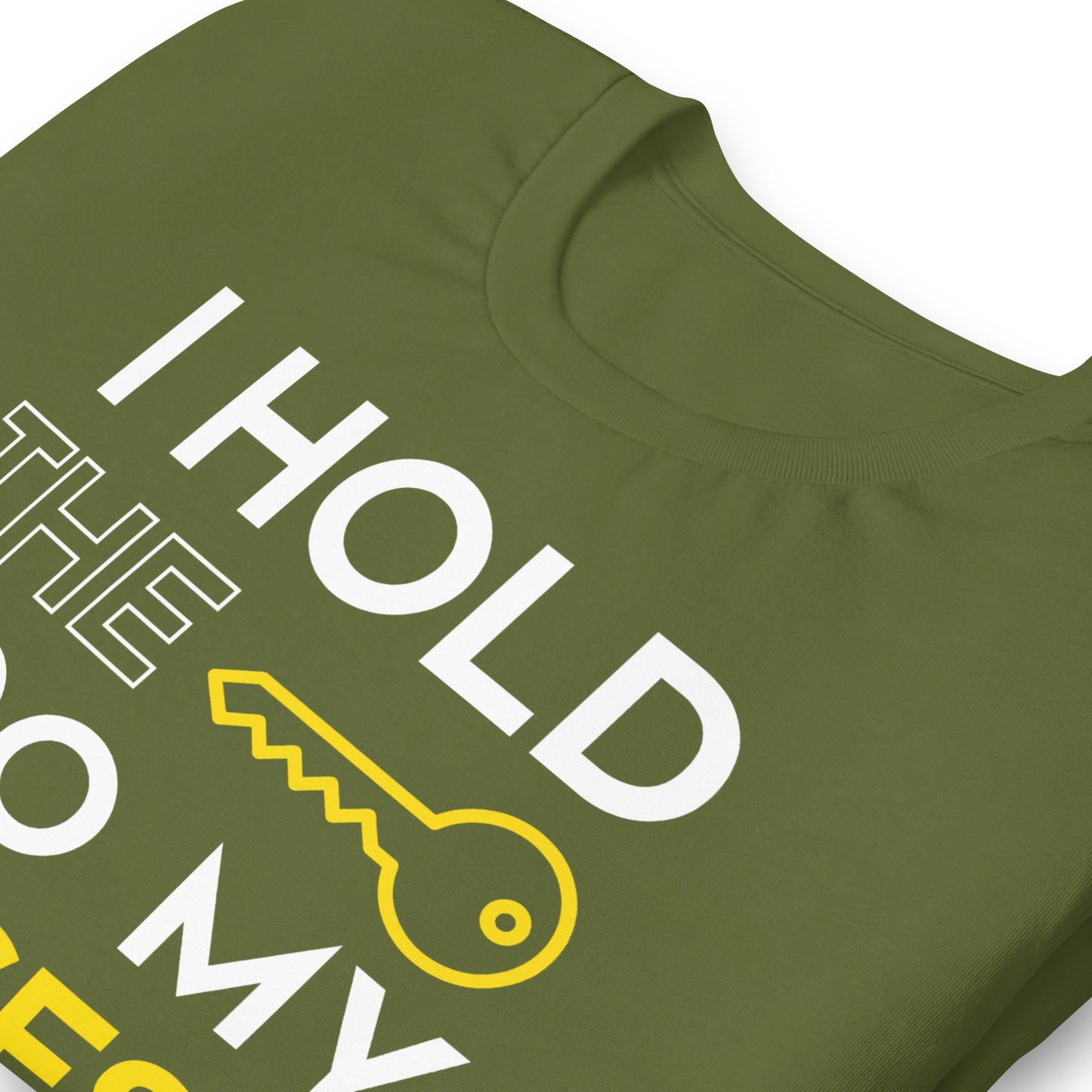 Unisex t-shirt - I hold the key to my success