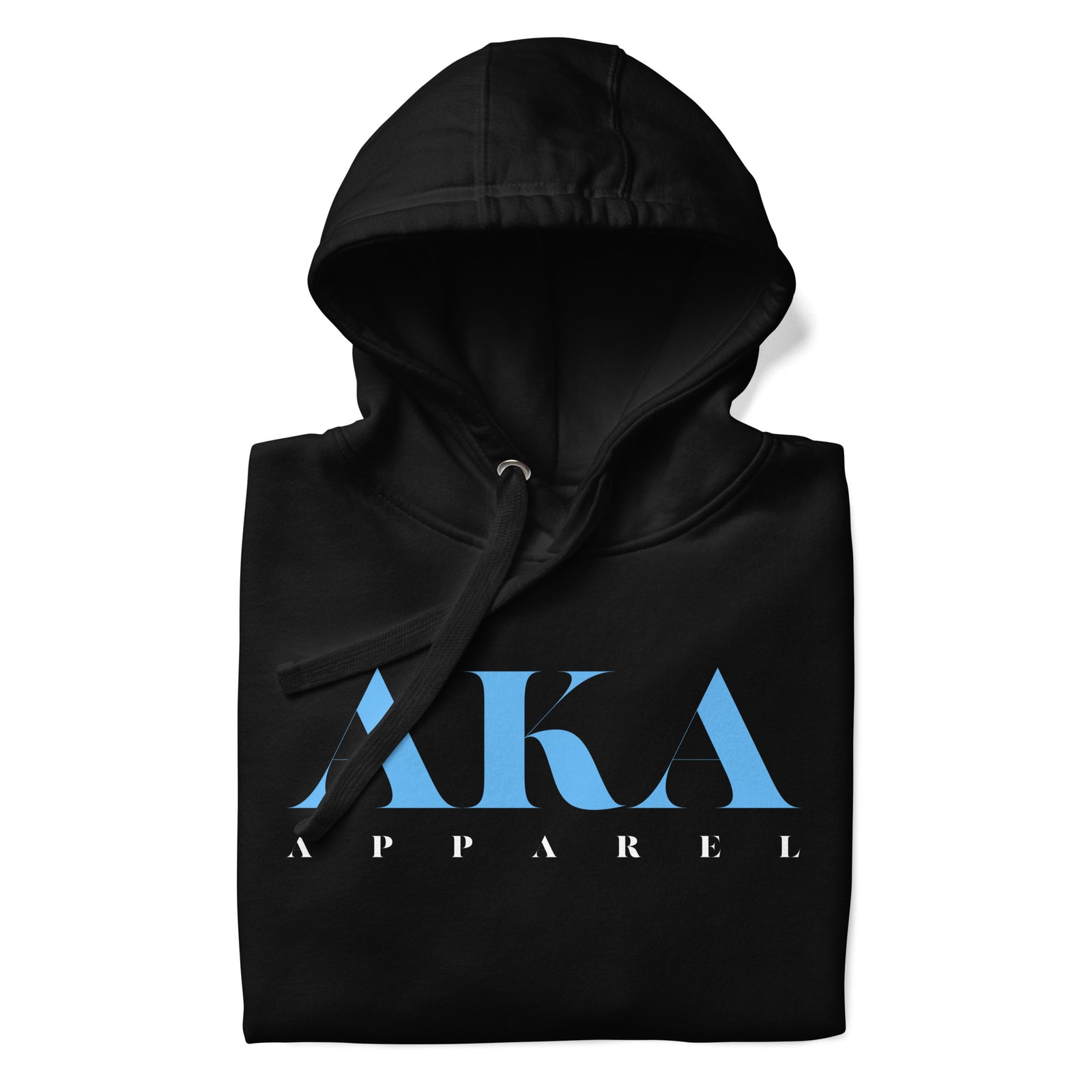 AKA-Black/Powder Blue premium (Unisex Hoodie)
