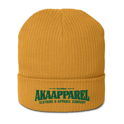 Load image into Gallery viewer, Mustard Yellow AKA Beanie - AKA Apparel

