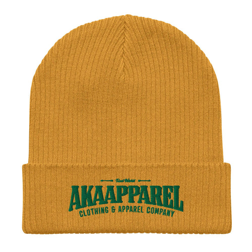Load image into Gallery viewer, Mustard Yellow AKA Beanie - AKA Apparel

