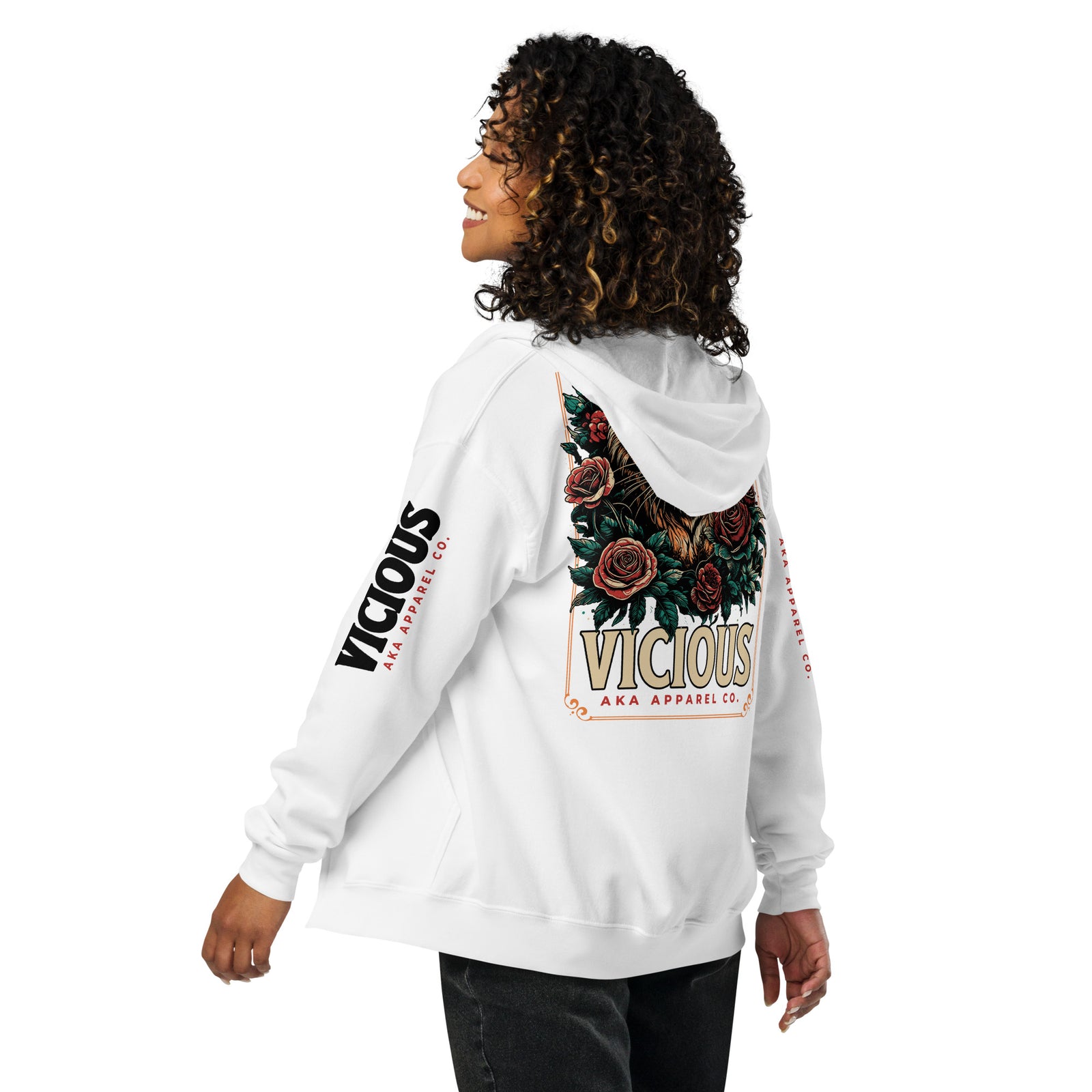 Vicitious Zip Hoodie (Unisex) - AKA Apparel