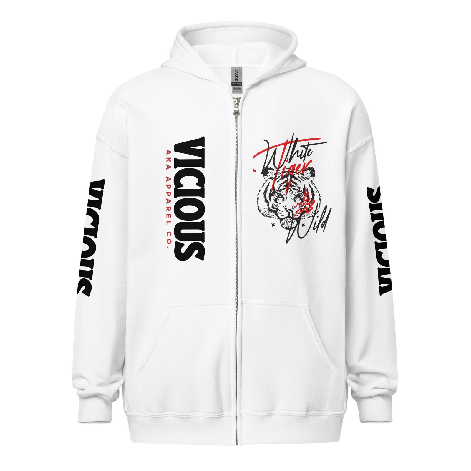 Vicitious Zip Hoodie (Unisex) - AKA Apparel