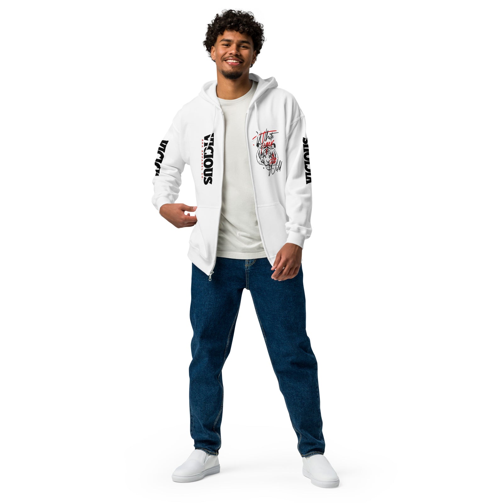 Vicitious Zip Hoodie (Unisex) - AKA Apparel