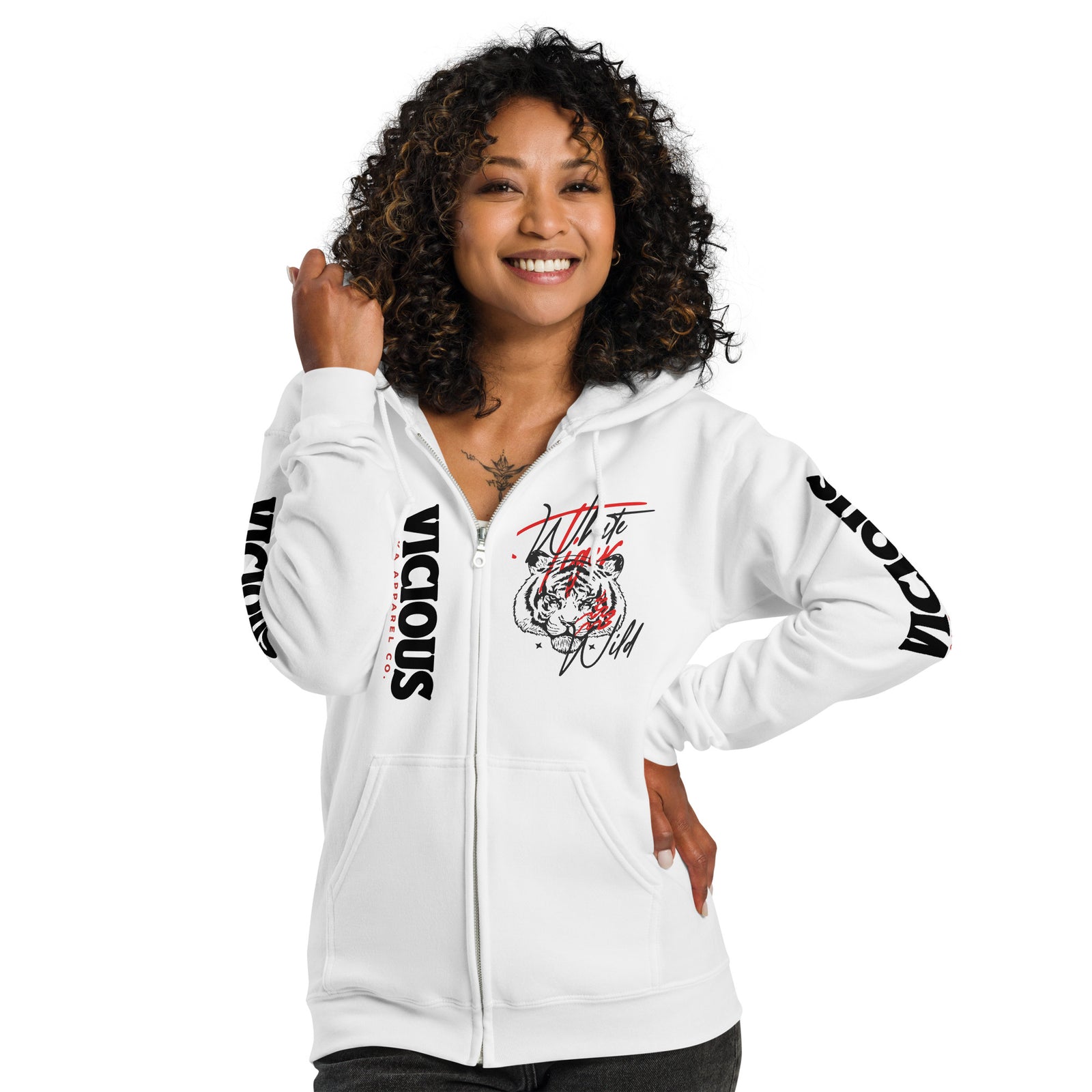 Vicitious Zip Hoodie (Unisex) - AKA Apparel