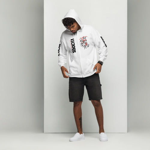 Load image into Gallery viewer, Vicitious Zip Hoodie (Unisex) - AKA Apparel
