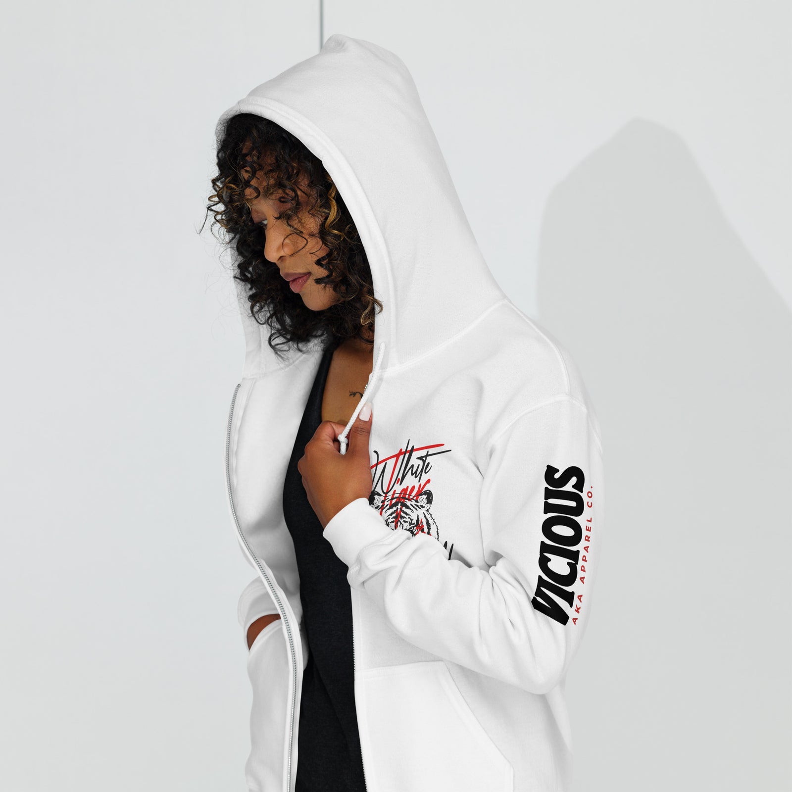 Vicitious Zip Hoodie (Unisex) - AKA Apparel