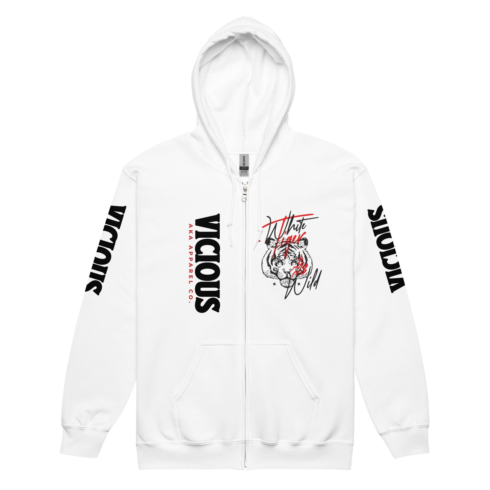Vicitious Zip Hoodie (Unisex) - AKA Apparel