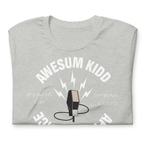 Load image into Gallery viewer, Unisex t-shirt - Speak Loud - AKA Apparel
