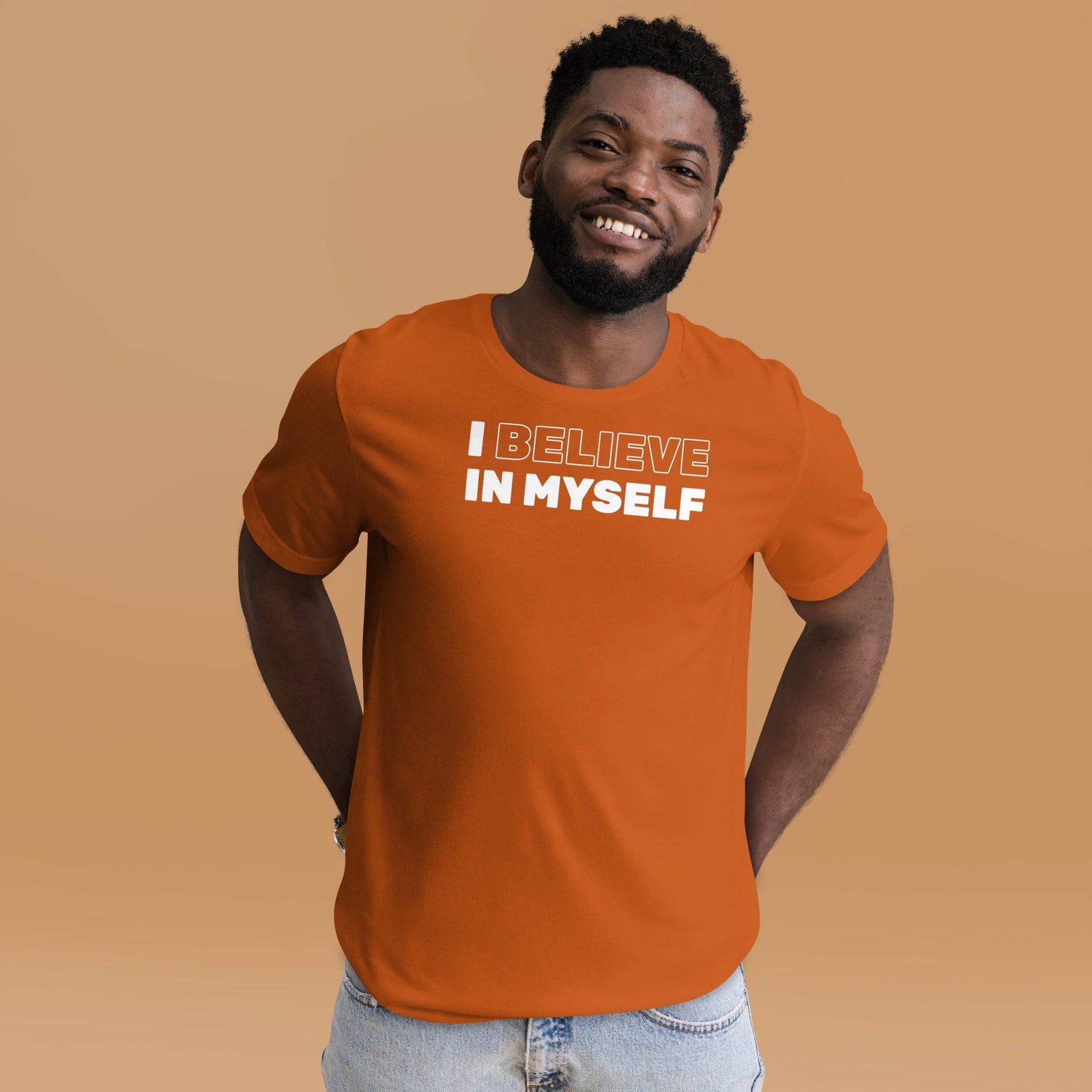Unisex t-shirt - I believe in Myself - AKA Apparel