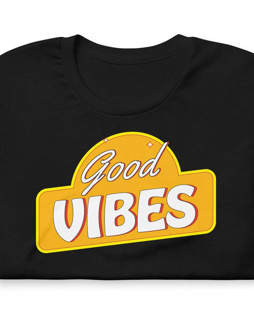 Load image into Gallery viewer, Good Vibes (Unisex t-shirt) - AKA Apparel
