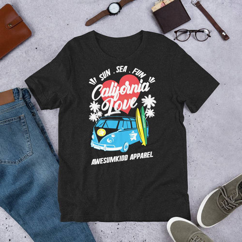 Cargar imagen en el visor de la Galería, California Love (Unisex t-shirt) - AKA Apparel
