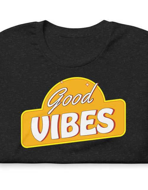 Load image into Gallery viewer, Good Vibes (Unisex t-shirt) - AKA Apparel
