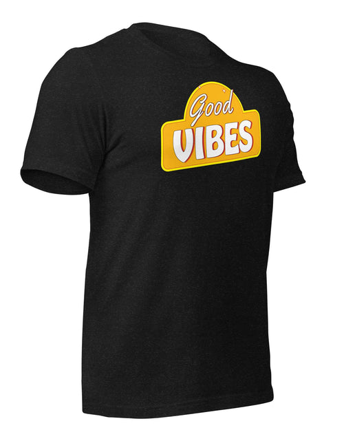 Load image into Gallery viewer, Good Vibes (Unisex t-shirt) - AKA Apparel
