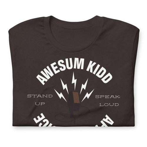 Load image into Gallery viewer, Unisex t-shirt - Speak Loud - AKA Apparel
