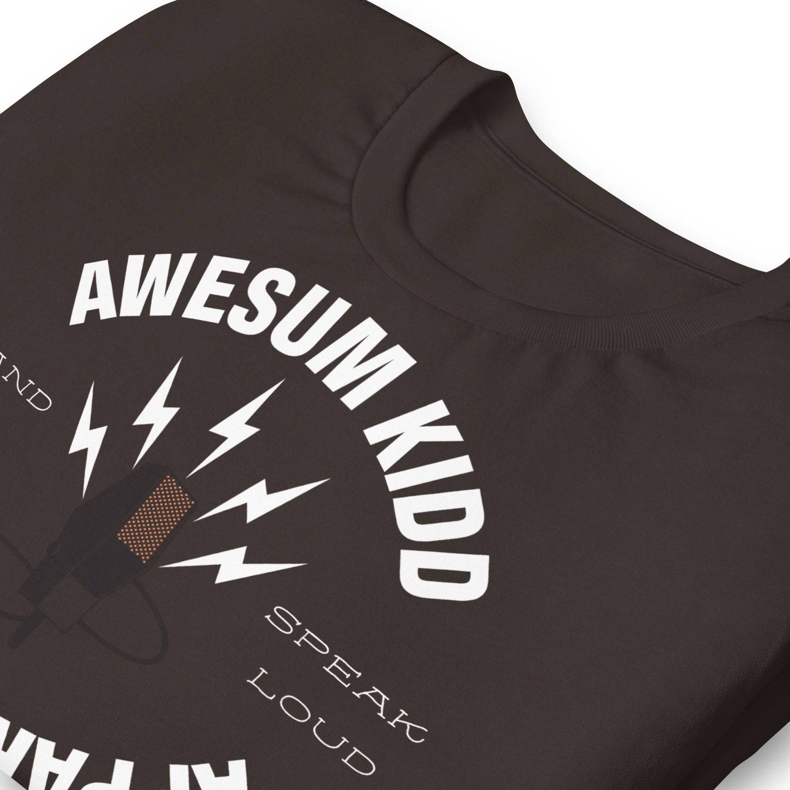 Unisex t-shirt - Speak Loud - AKA Apparel