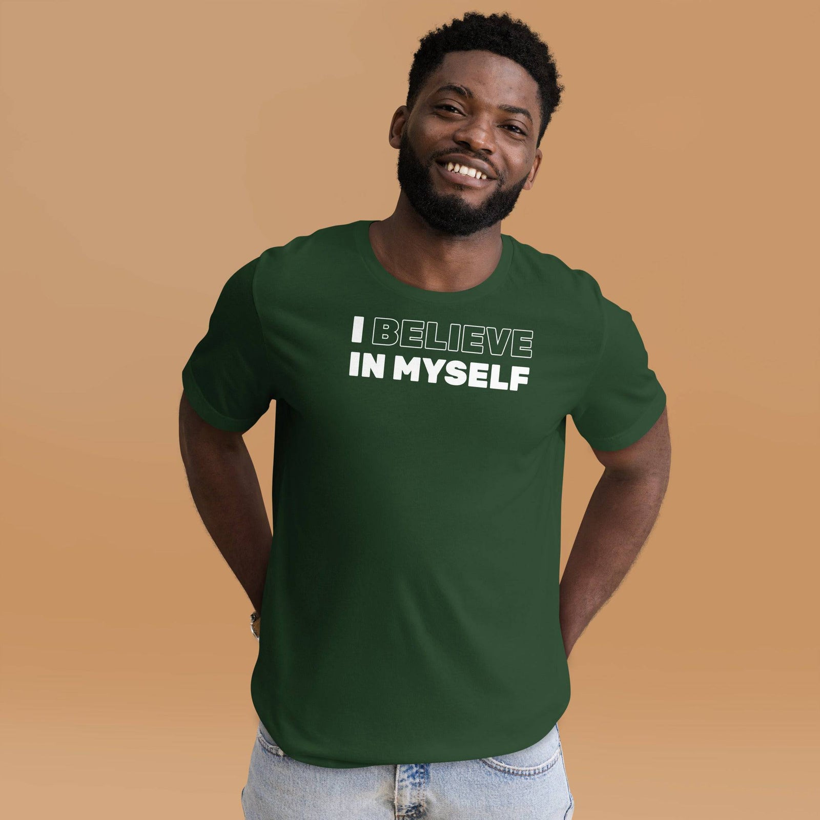 Unisex t-shirt - I believe in Myself - AKA Apparel