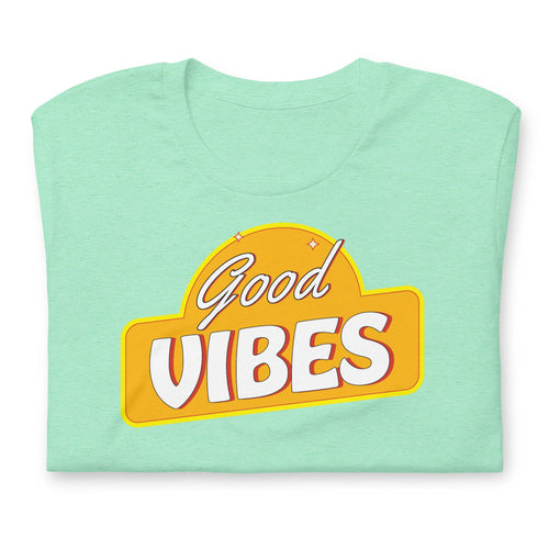 Load image into Gallery viewer, Good Vibes (Unisex t-shirt) - AKA Apparel

