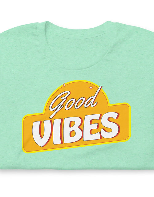 Load image into Gallery viewer, Good Vibes (Unisex t-shirt) - AKA Apparel
