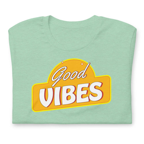 Load image into Gallery viewer, Good Vibes (Unisex t-shirt) - AKA Apparel
