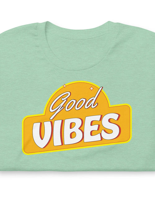 Load image into Gallery viewer, Good Vibes (Unisex t-shirt) - AKA Apparel
