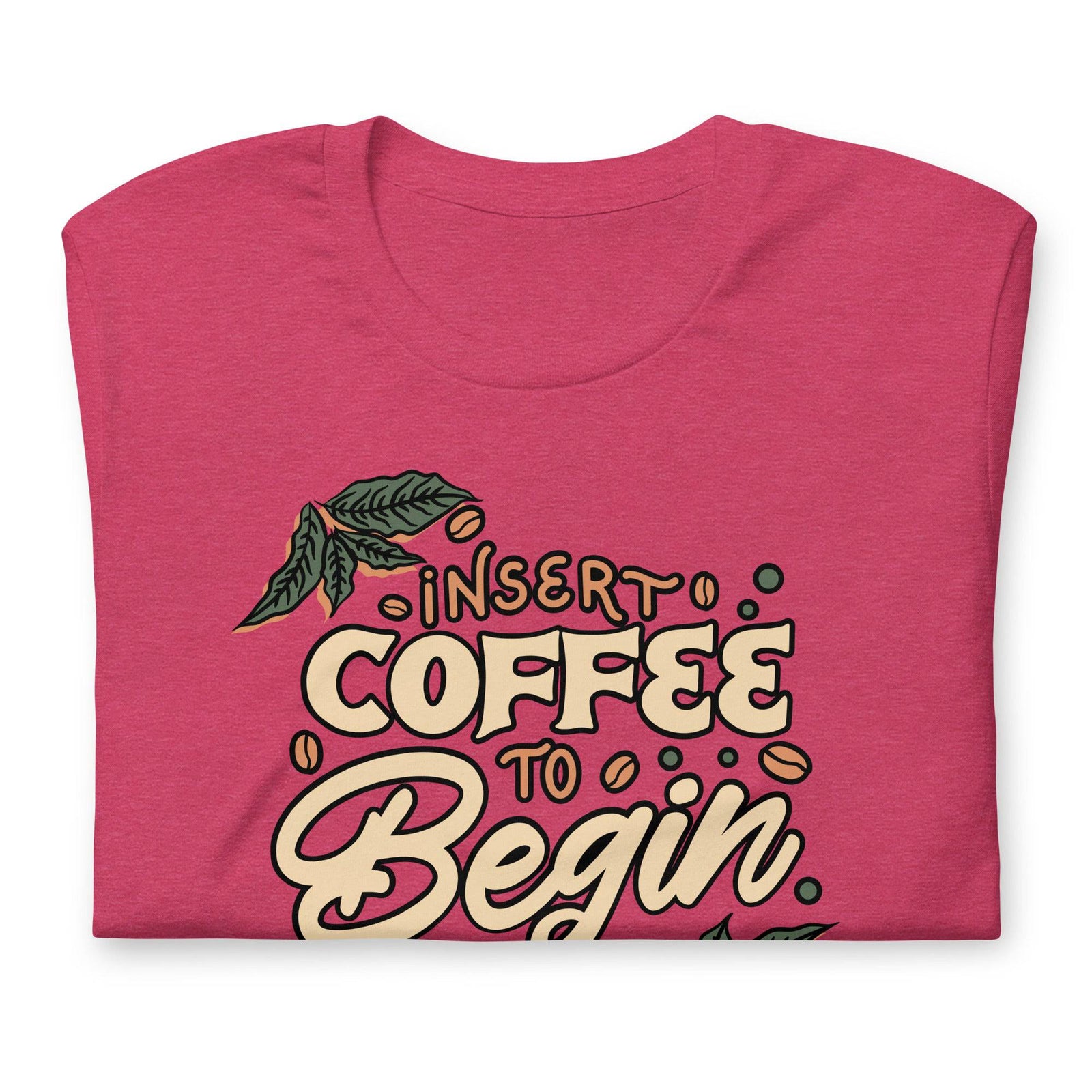 Insert Coffee (Unisex t-shirt) - AKA Apparel