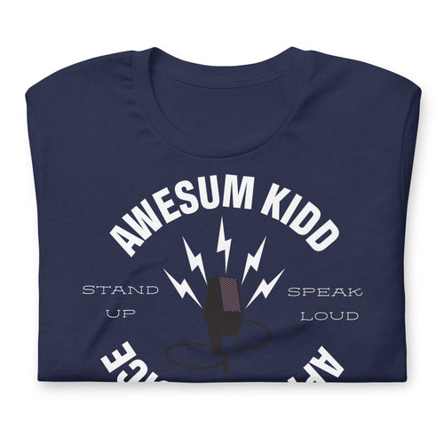Load image into Gallery viewer, Unisex t-shirt - Speak Loud - AKA Apparel
