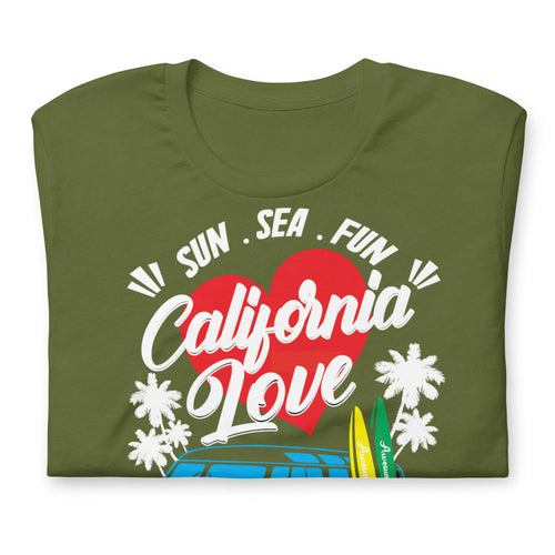 Cargar imagen en el visor de la Galería, California Love (Unisex t-shirt) - AKA Apparel
