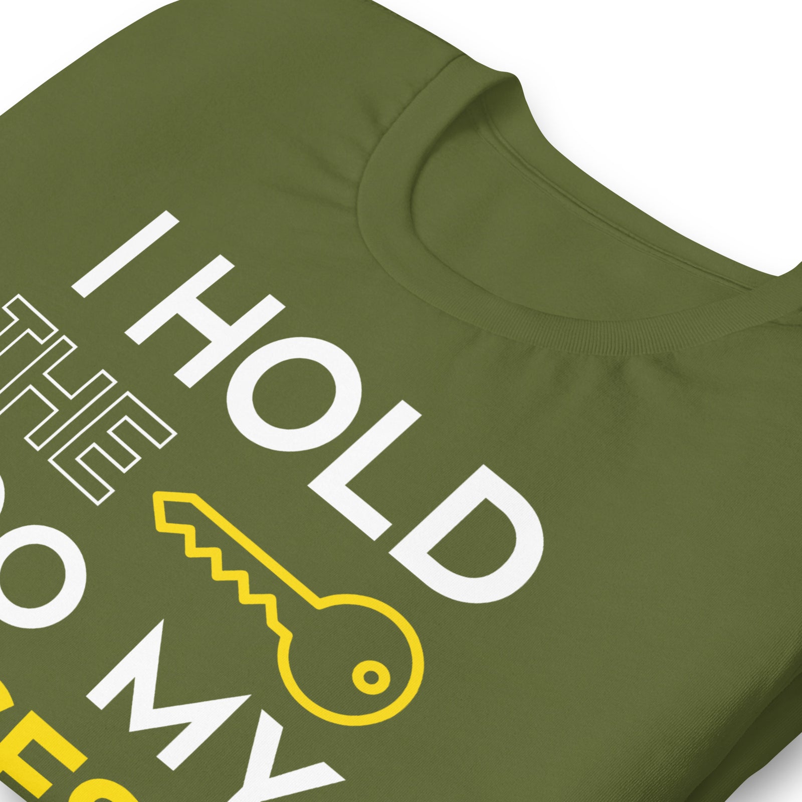 Unisex t-shirt - I hold the key to my success - AKA Apparel