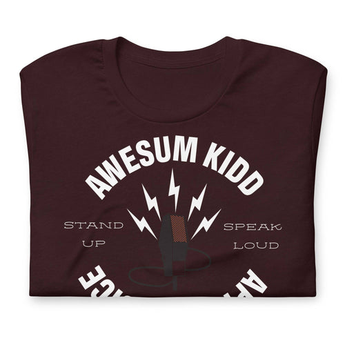 Load image into Gallery viewer, Unisex t-shirt - Speak Loud - AKA Apparel
