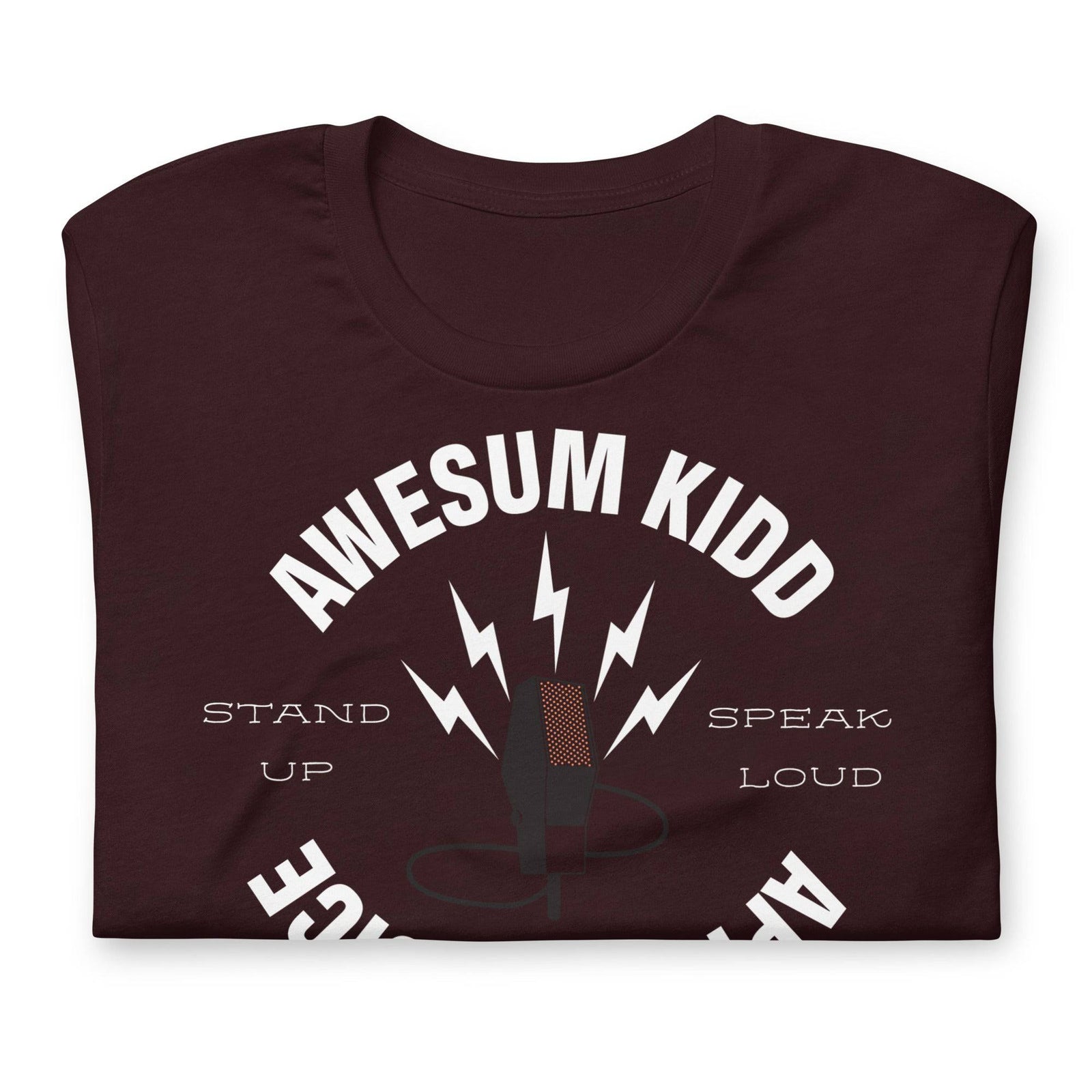 Unisex t-shirt - Speak Loud - AKA Apparel