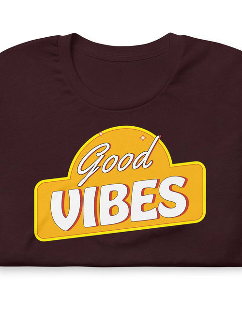 Load image into Gallery viewer, Good Vibes (Unisex t-shirt) - AKA Apparel
