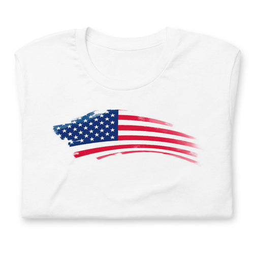 Load image into Gallery viewer, American Flag Solo (Unisex t-shirt) - AKA Apparel
