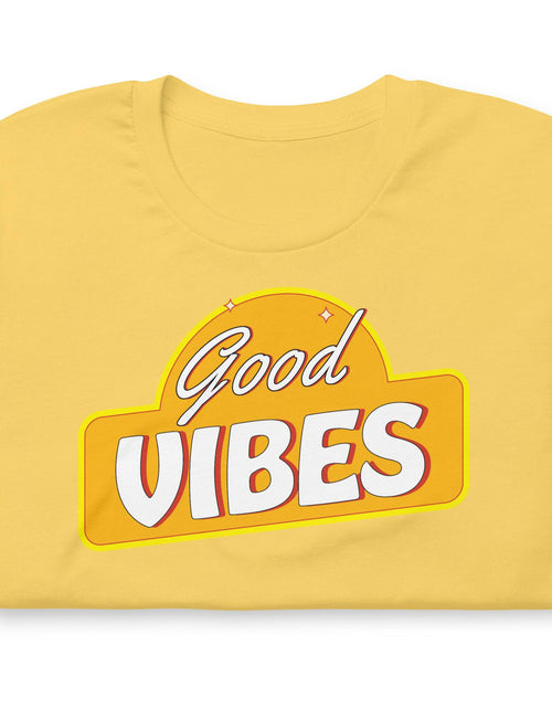 Load image into Gallery viewer, Good Vibes (Unisex t-shirt) - AKA Apparel
