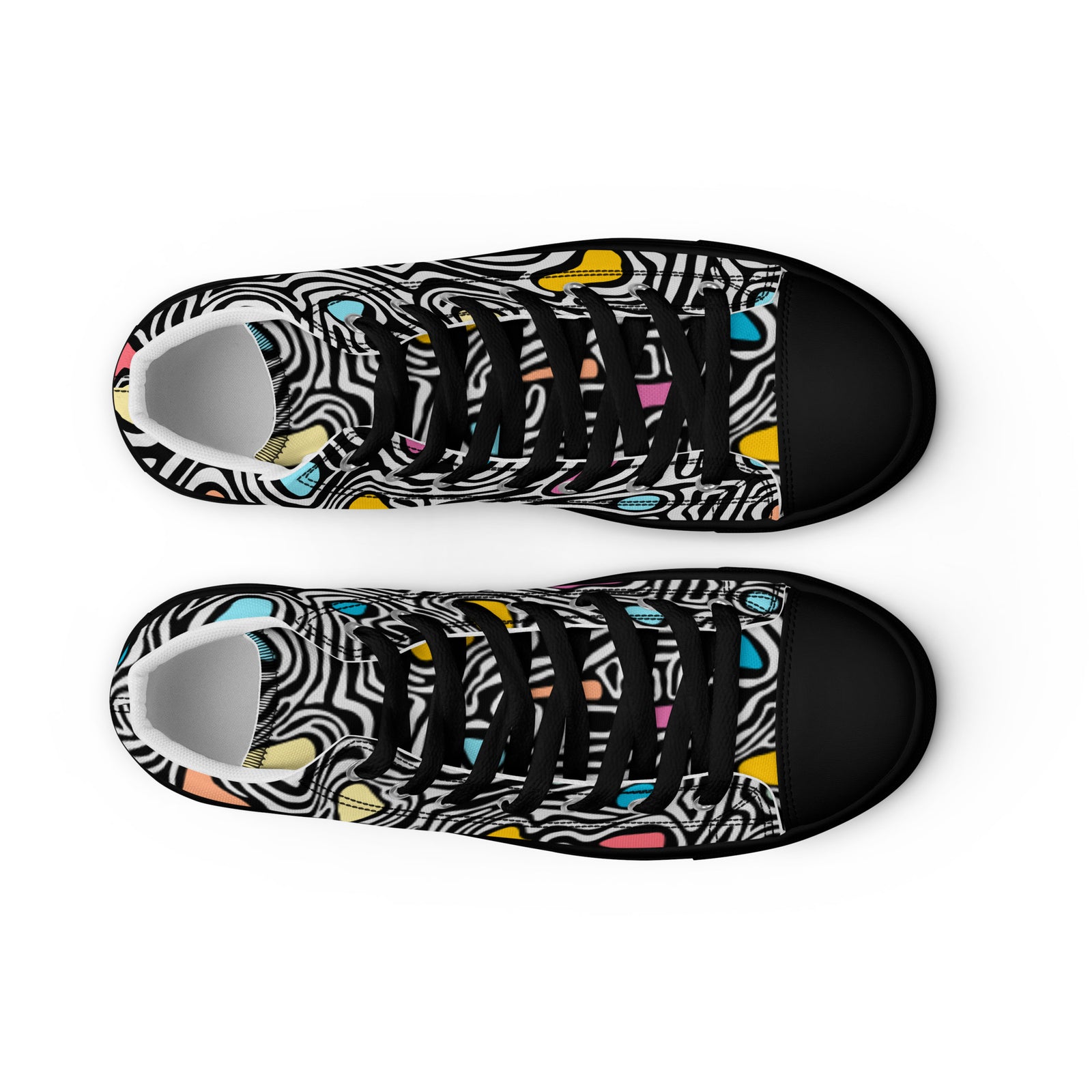 Grunge (Women’s high top canvas shoes) - AKA Apparel