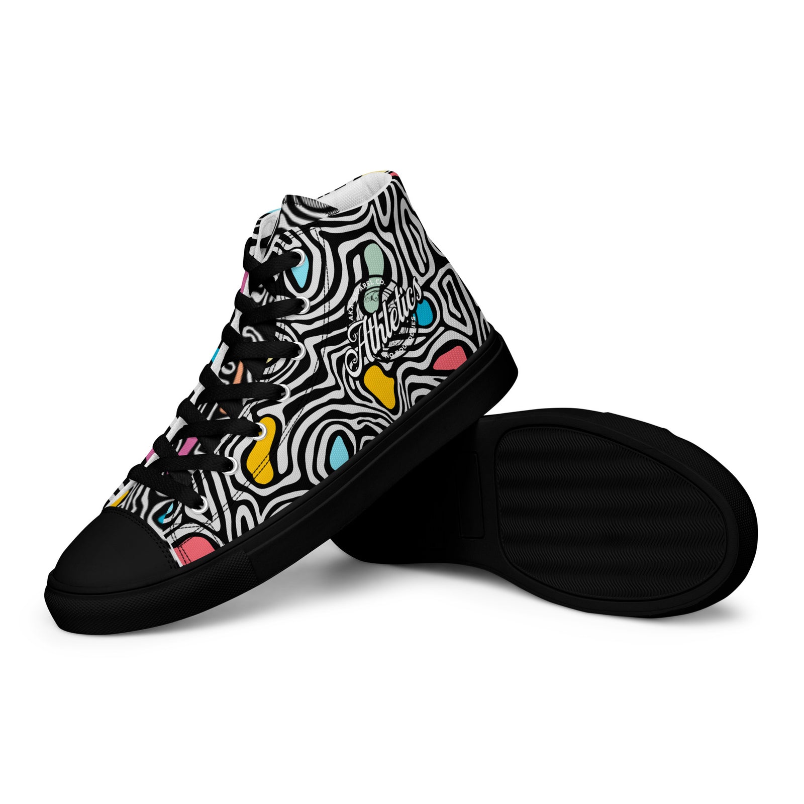 Grunge (Women’s high top canvas shoes) - AKA Apparel