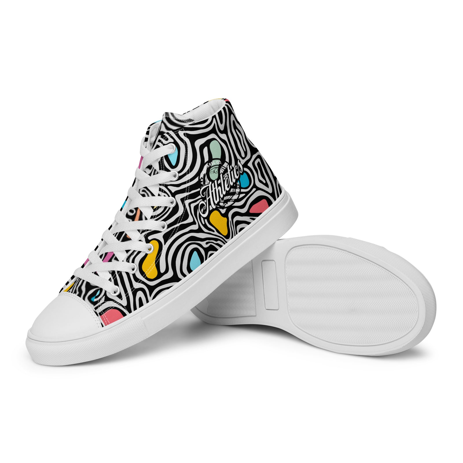 Grunge (Women’s high top canvas shoes) - AKA Apparel